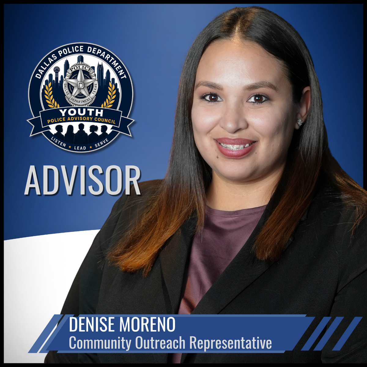 Denise Moreno, Advisor