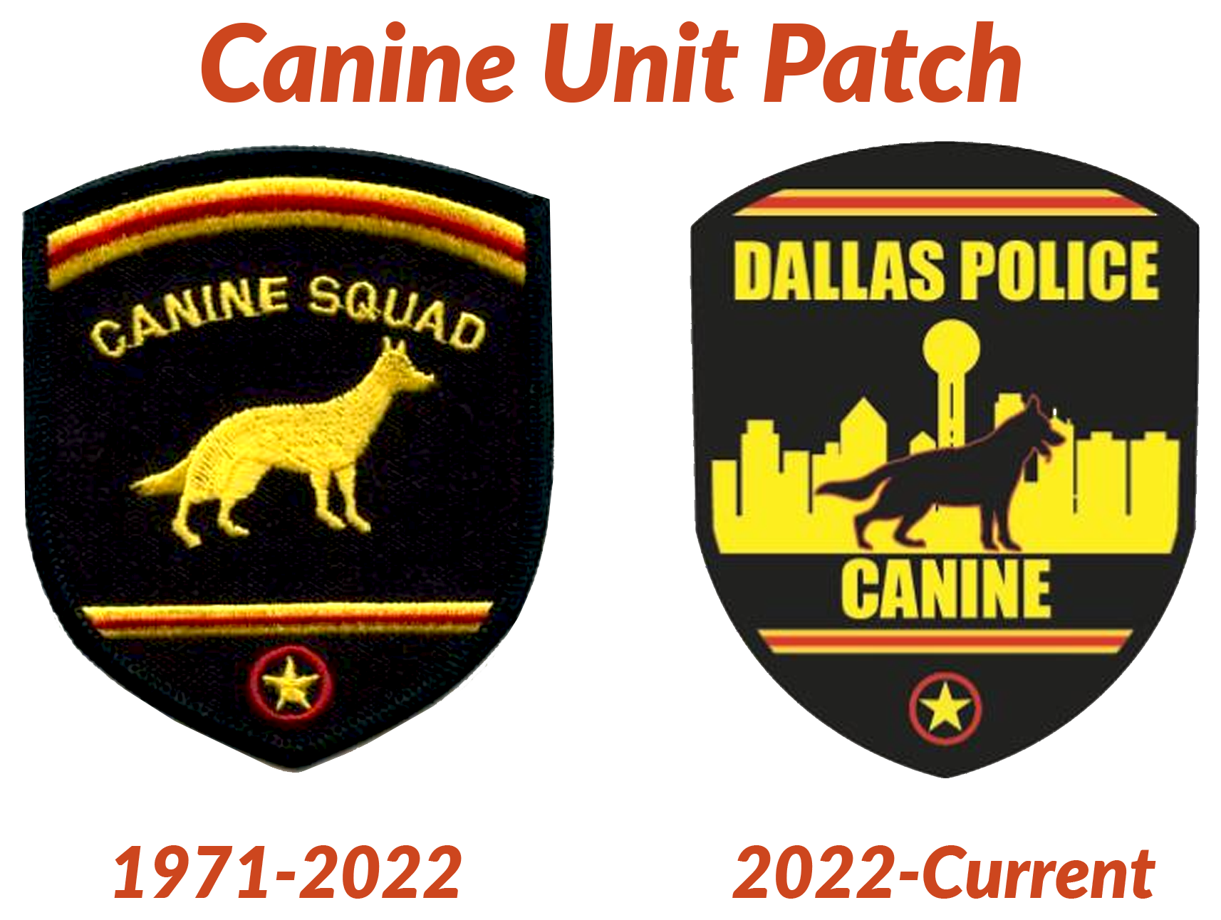 Canine Unit Patch