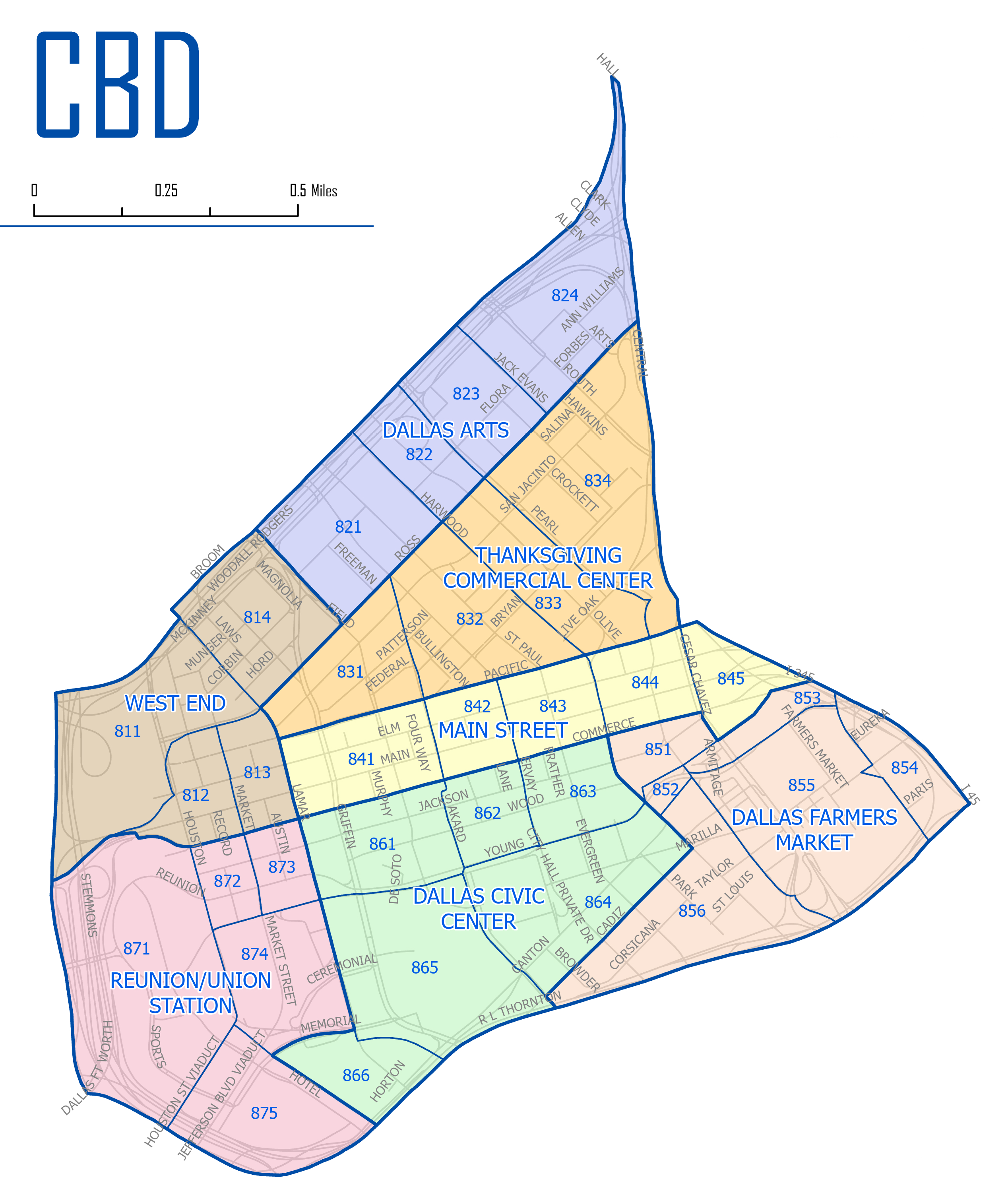 CBD map